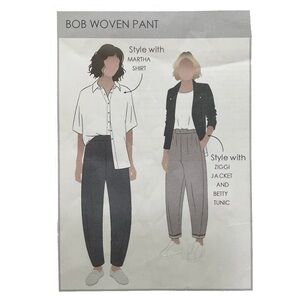 Sewing Pattern - Style Arc - Bob Woven Pants MLPW056L